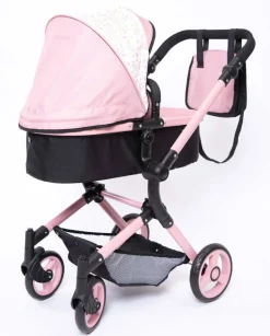 Landau De Ville En Bois Cerise & Capucine