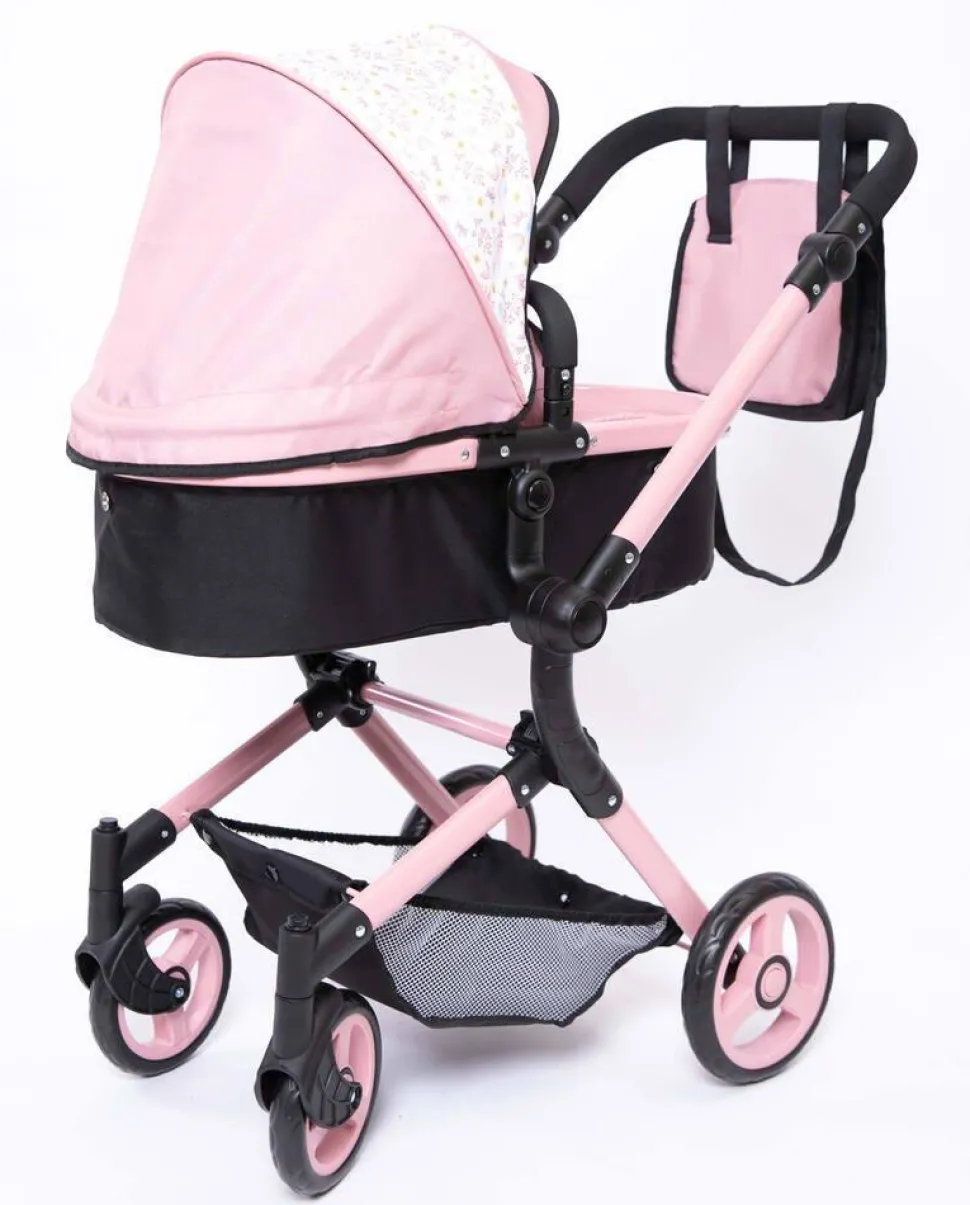 Landau De Ville En Bois Cerise & Capucine