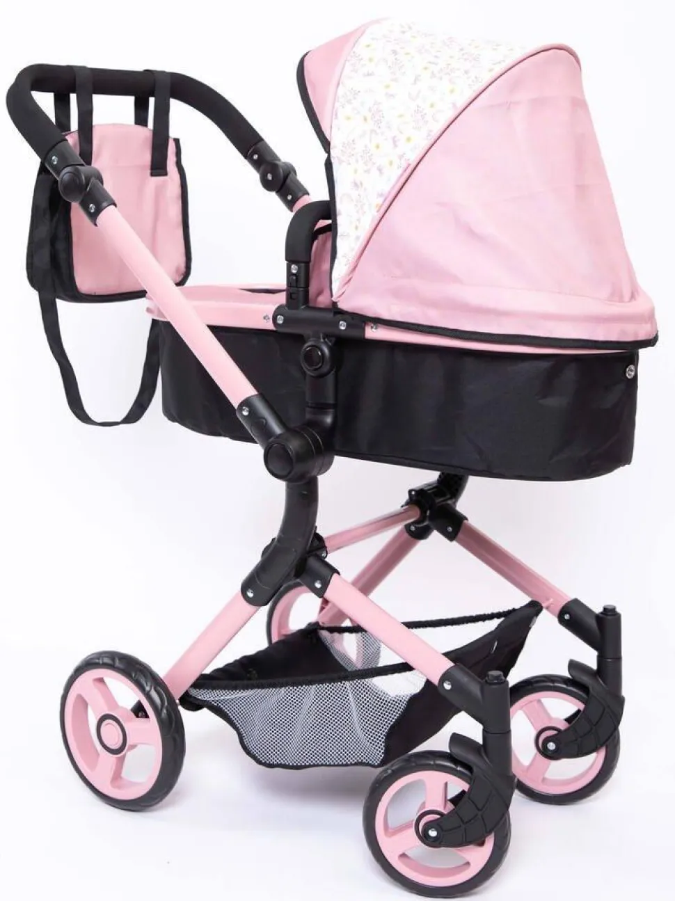 Landau De Ville En Bois Cerise & Capucine