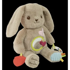 Lapin Marcel avec activités 30 cm
