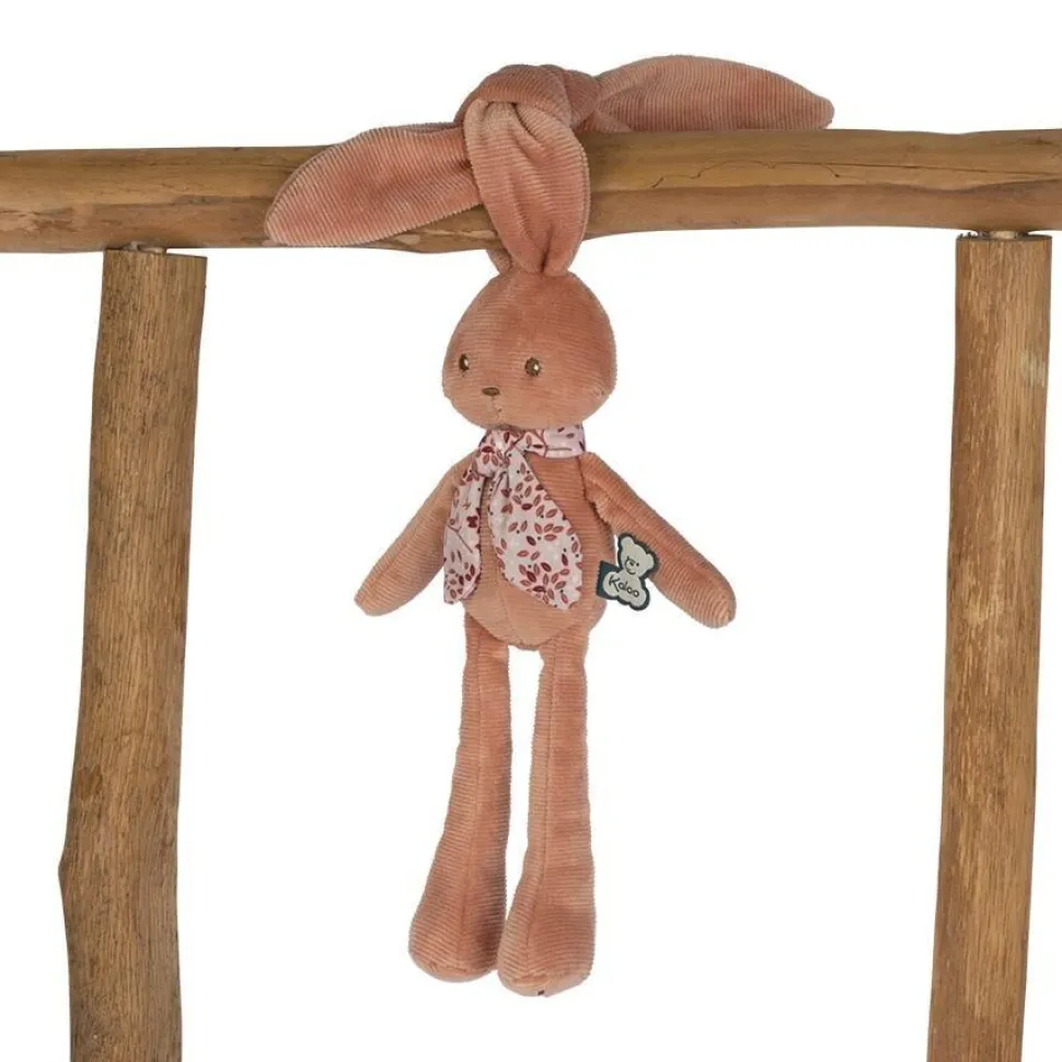 Lapinoo - peluche pantin lapin 25 cm Terracotta