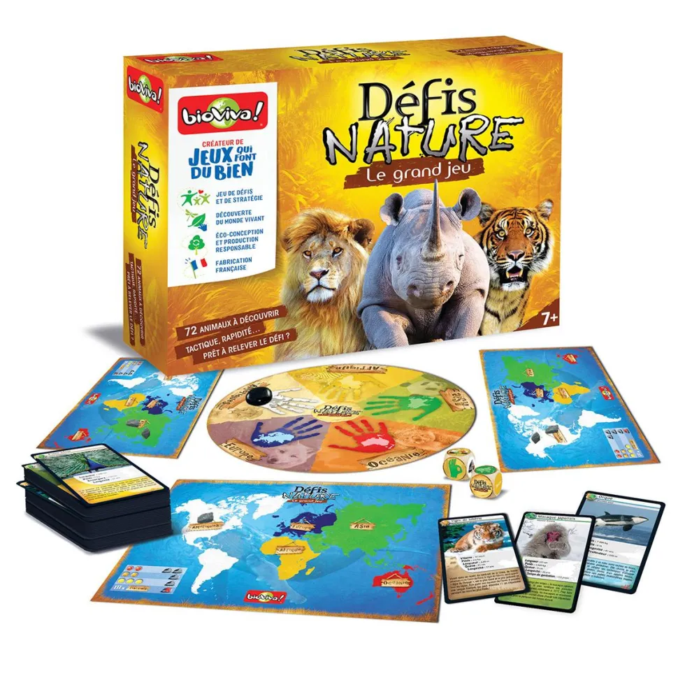 Le grand jeu Défis Nature + cartes collector