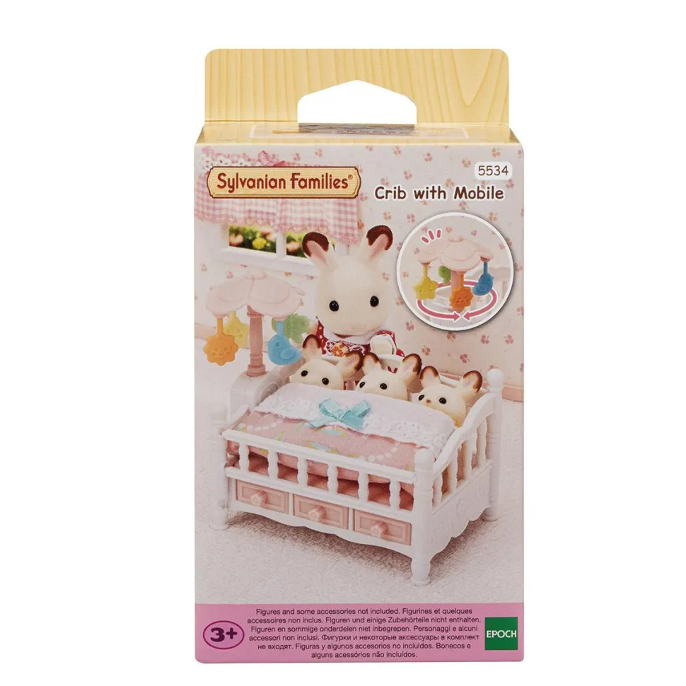 Le lit de bébé et mobile - Sylvanian Families 5534