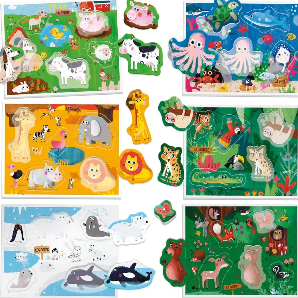 Les animaux silhouettes Montessori