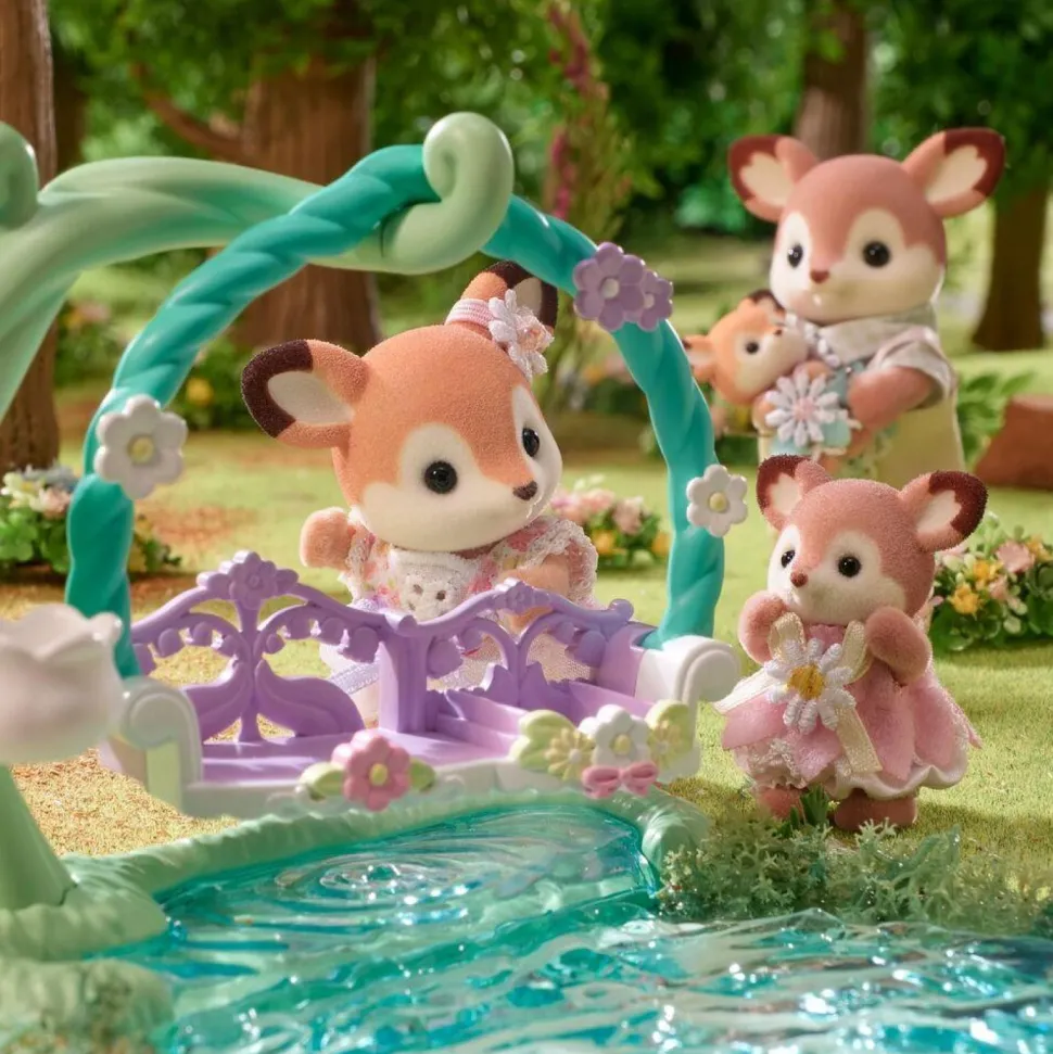 Les bébés biche et balancelle Sylvanian families 5801
