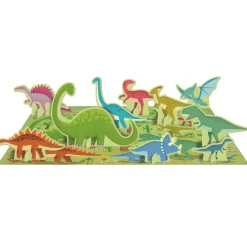 Les dinosaures - Livre + Puzzle 40 pièces