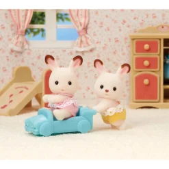 Les jumeaux lapin chocolat - Sylvanian Families 5420