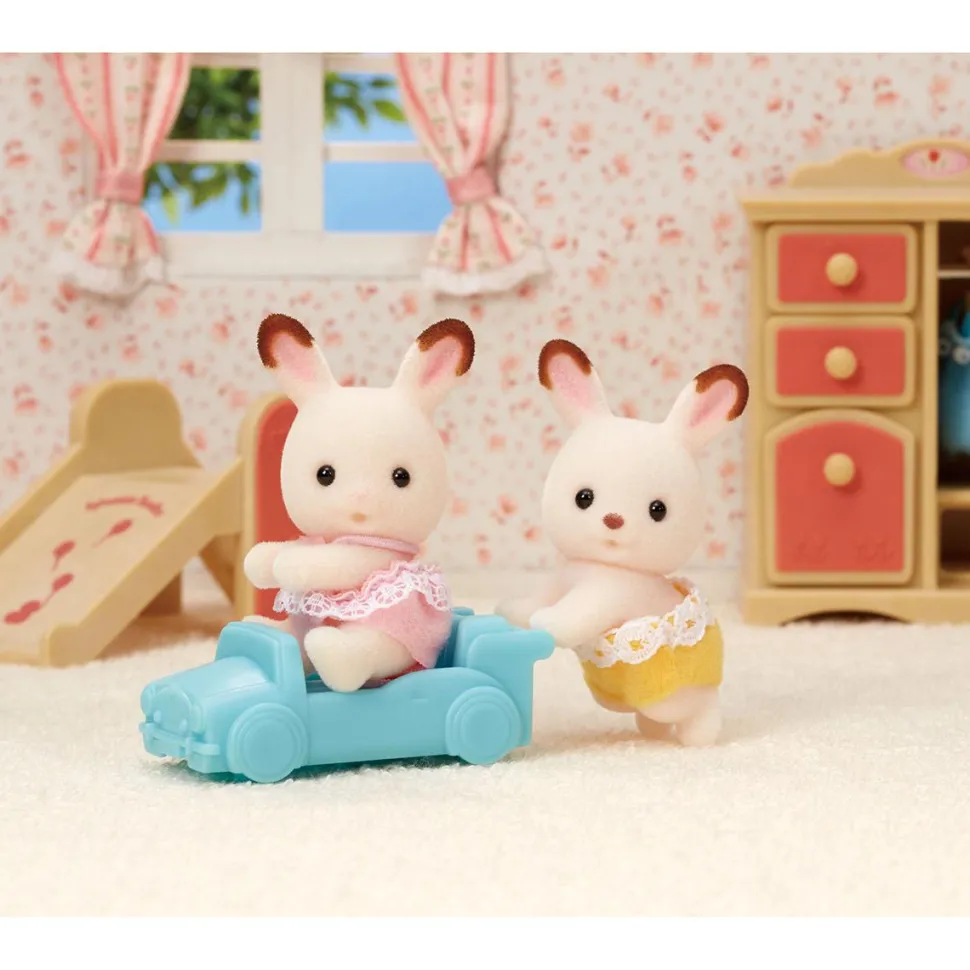 Les jumeaux lapin chocolat - Sylvanian Families 5420