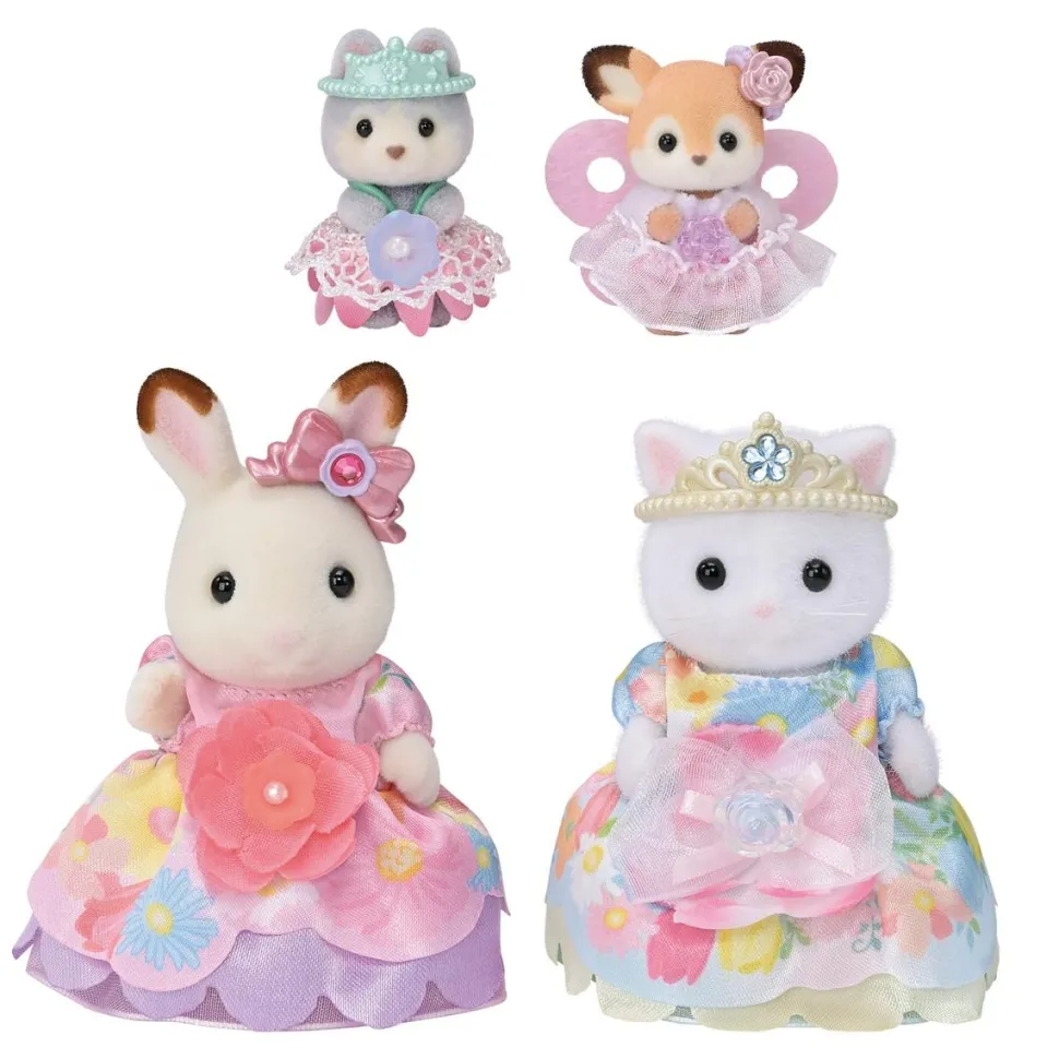 Les princesses robes à fleurs Sylvanian Families 5809