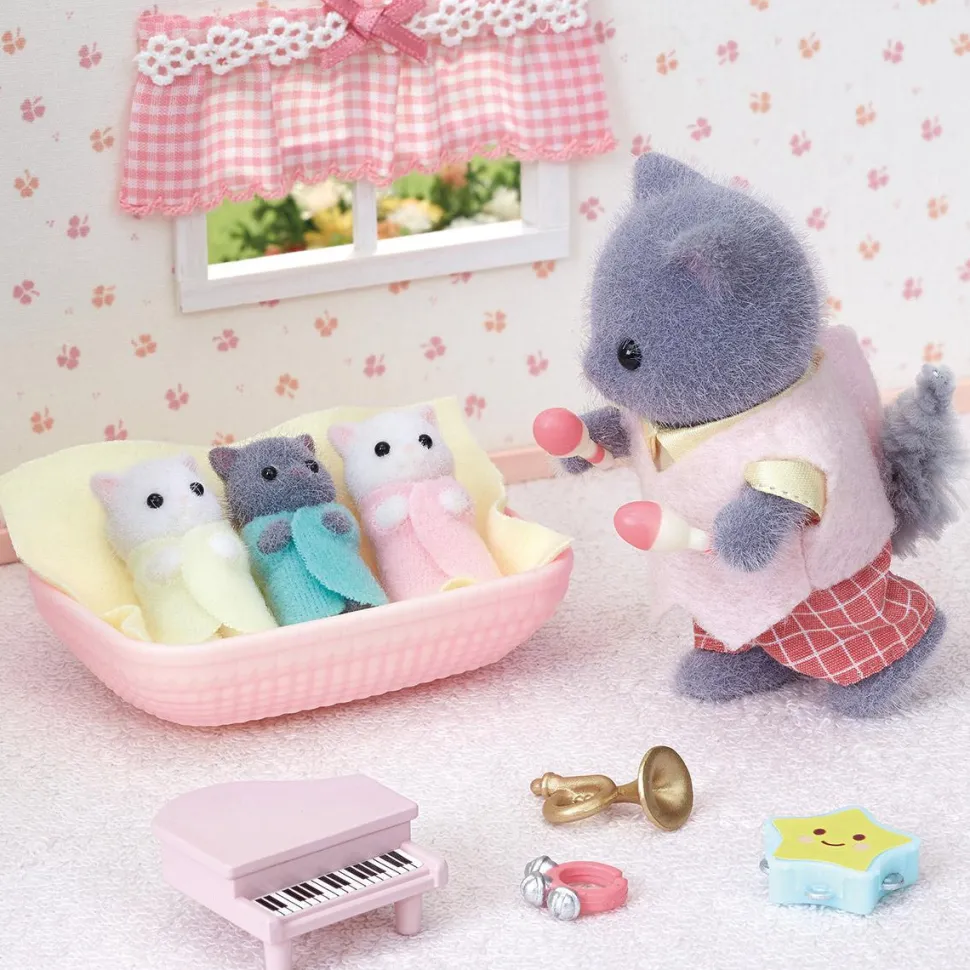 Les triplés chat persan - Sylvanian Families 5458