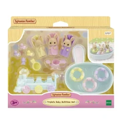 Les triplés lapin crème et accessoires - Sylvanian Families 5707
