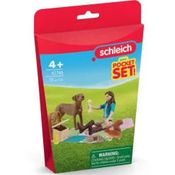 Lisa prépare son pique-nique - Mini monde Schleich