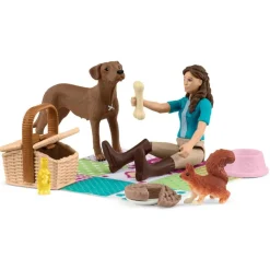 Lisa prépare son pique-nique - Mini monde Schleich