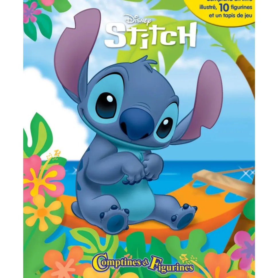 Livre Disney Stitch comptines et figurines