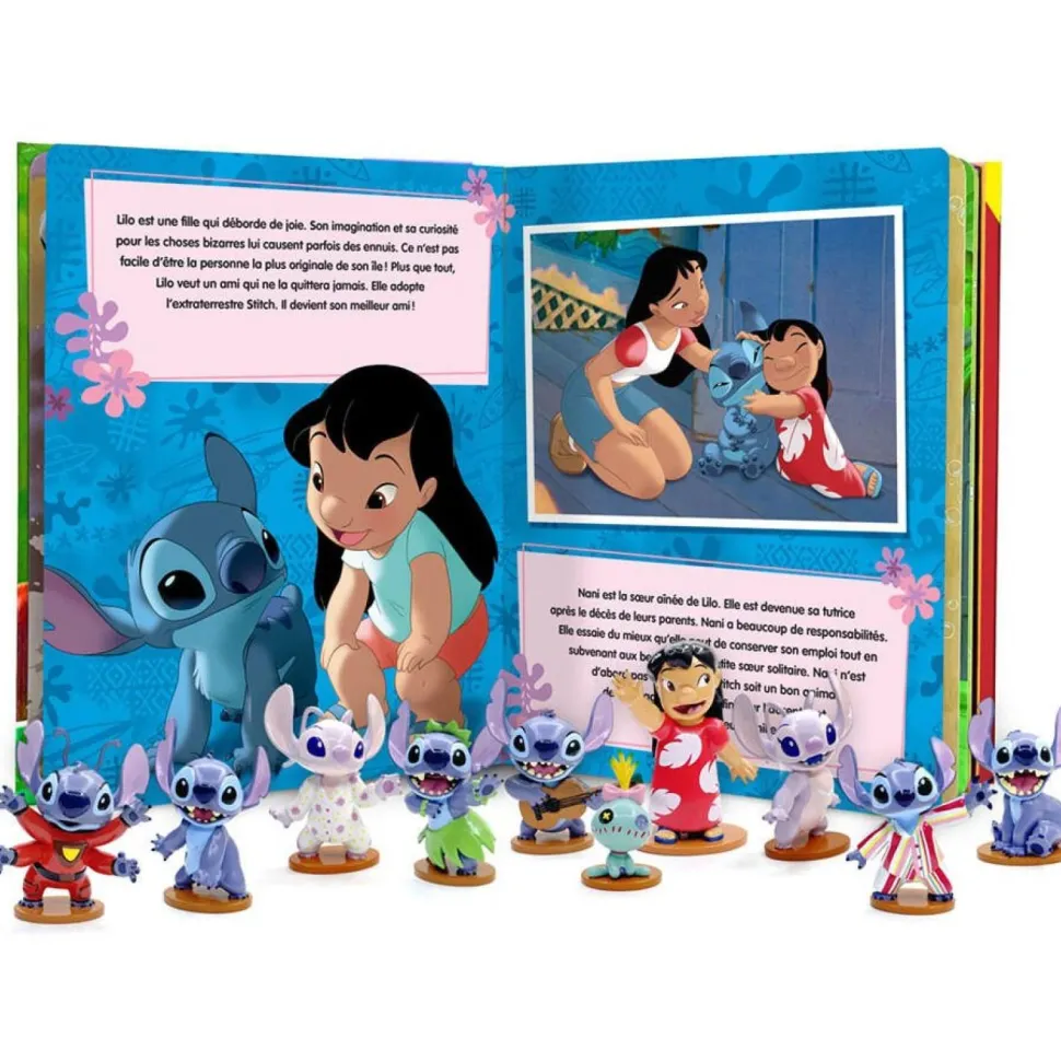 Livre Disney Stitch comptines et figurines