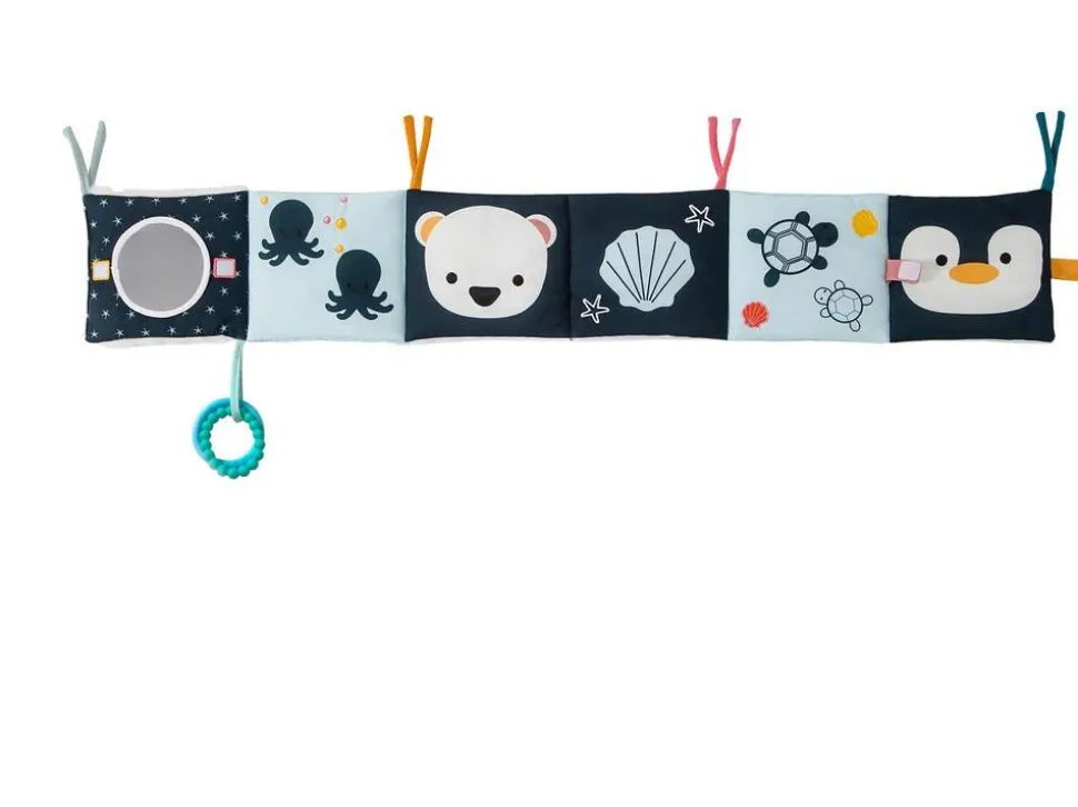 Livre d'éveil En Tissu Little Big Friends, 2 En 1 Océan
