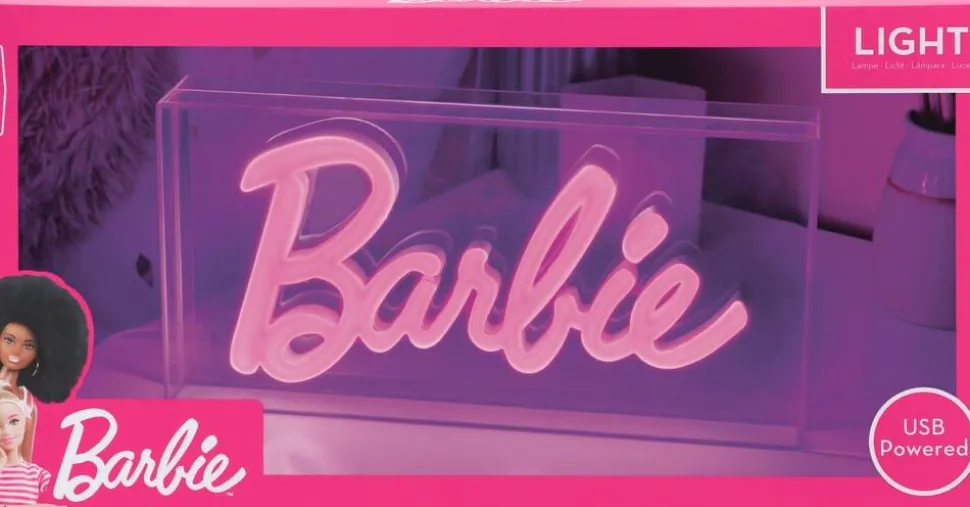 Logo Barbie Led Néon - Lampe Néon Décorative
