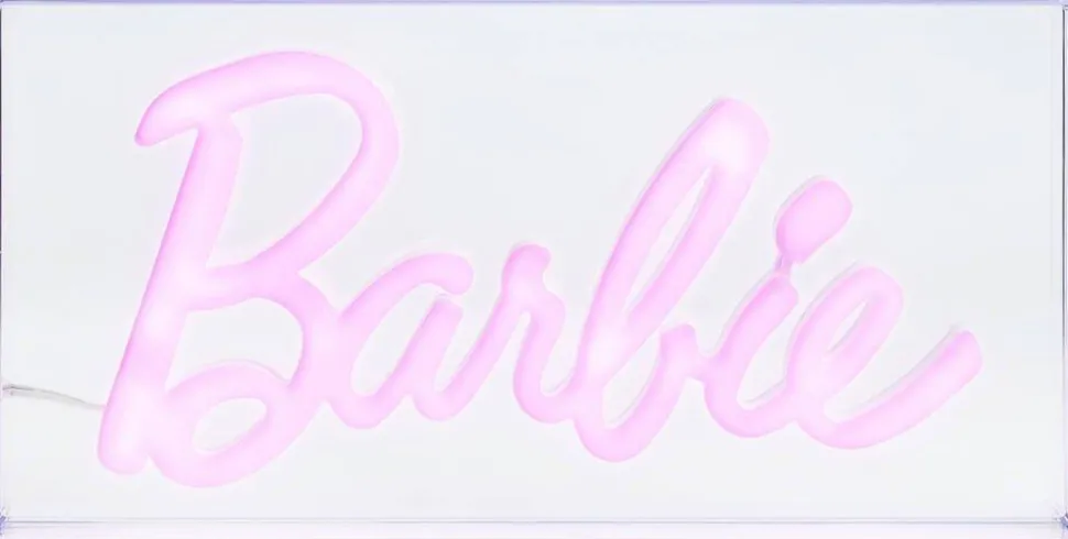 Logo Barbie Led Néon - Lampe Néon Décorative