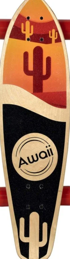 Longboard 32 Awaii Design Cactus