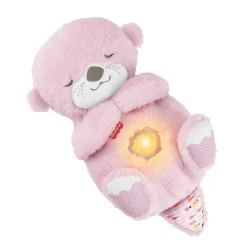 Ma loutre calins bonne nuit rose
