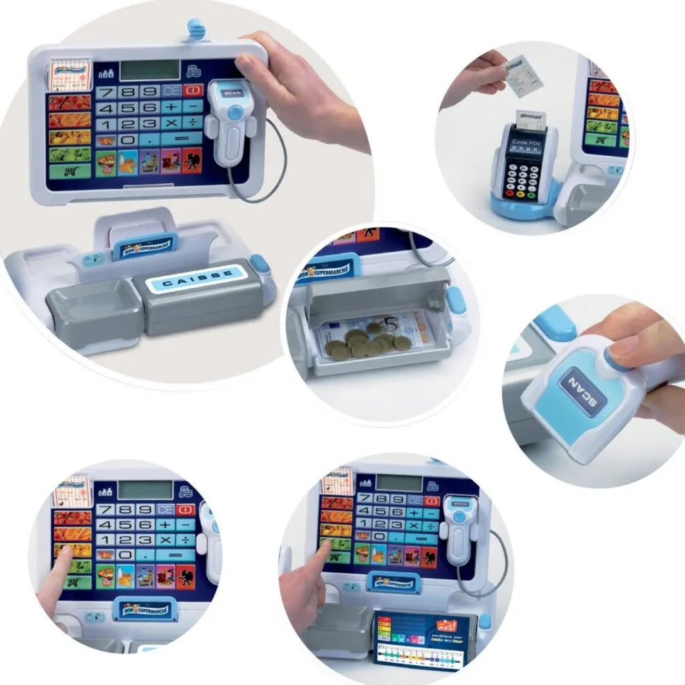 Ma super caisse enregisteuse et accessoires