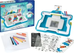 Machine À Dessiner Lumineuse Lumi Board Avec Feutres Et Feuilles Inclus