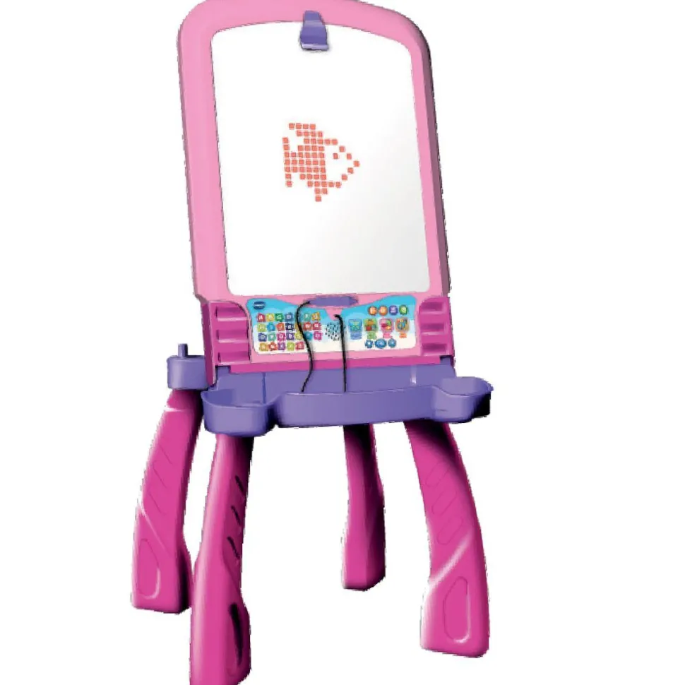 Magi chevalet interactif 3 en 1 rose