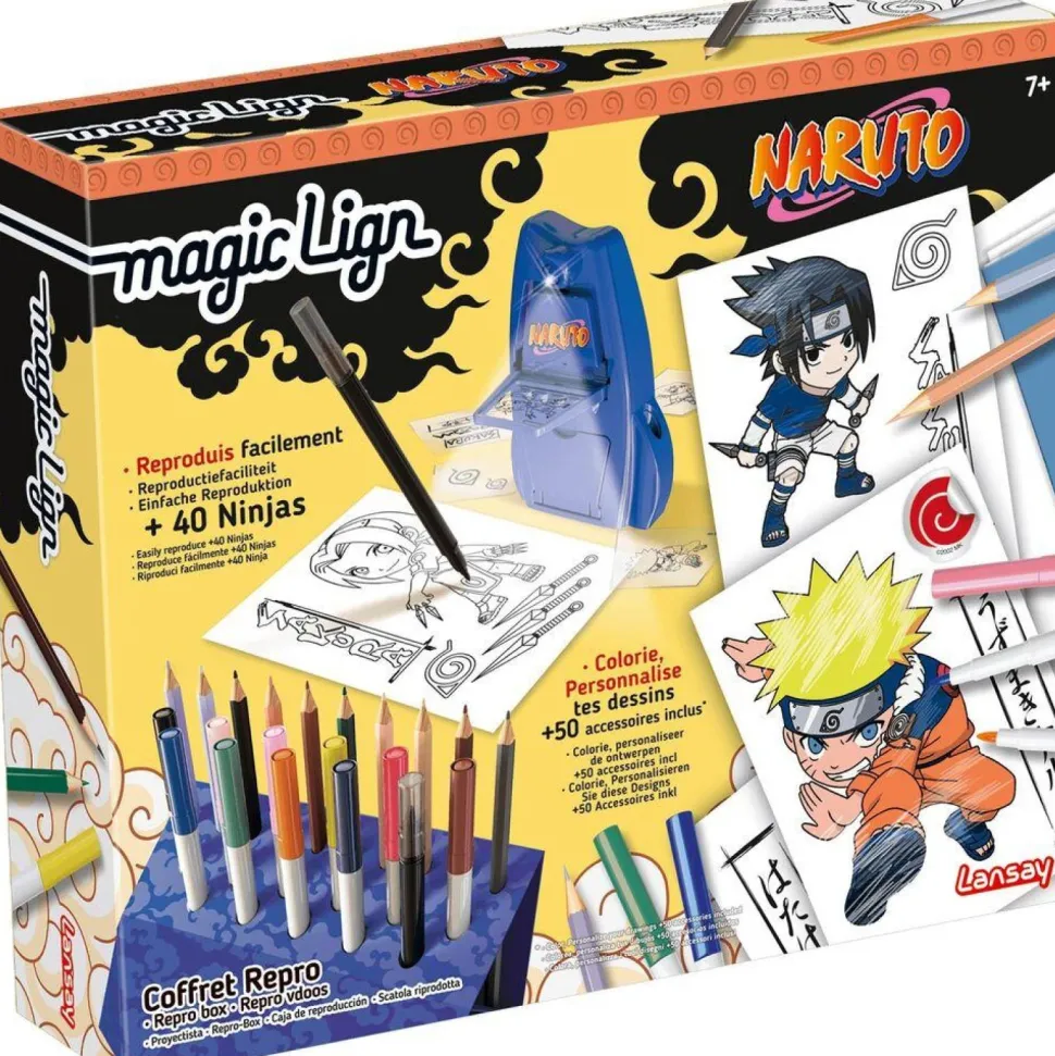 Magic Lign coffret reproduction dessin Naruto