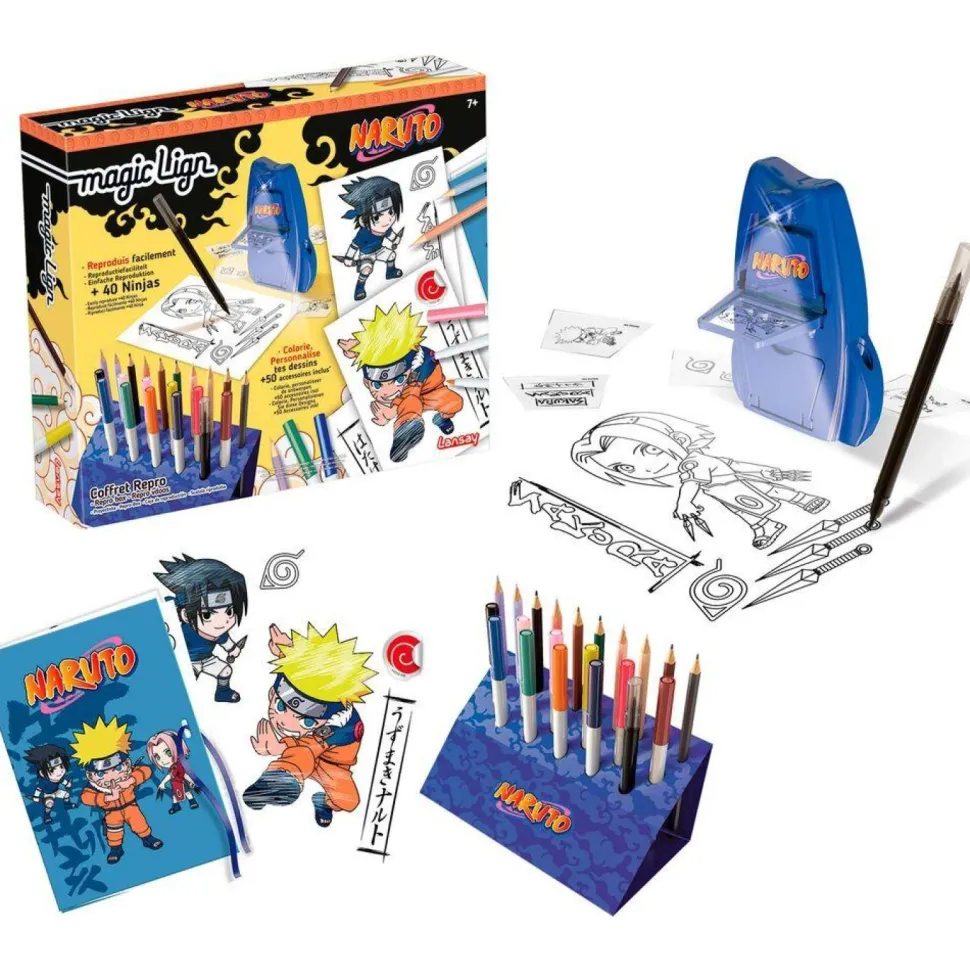 Magic Lign coffret reproduction dessin Naruto
