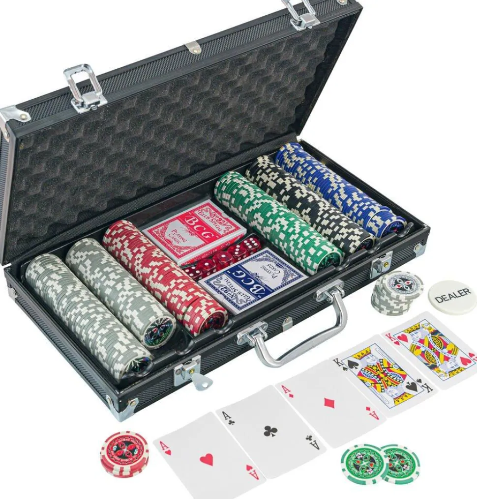Mallette De Poker 300 Jetons Nom D'un Pion