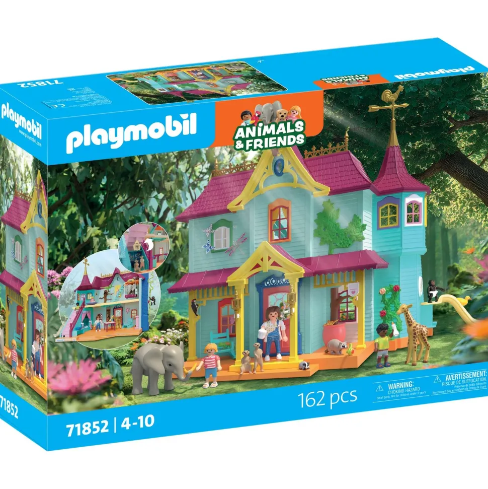 Manoir Coloré des Animaux PLAYMOBIL Animals & Friends 71852