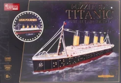 Maquette 3D Explora 266 pièces Titanic ave éclairage LED