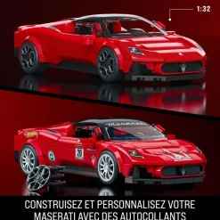 Maserati Hot Wheels à construire Mattel Brick Shop