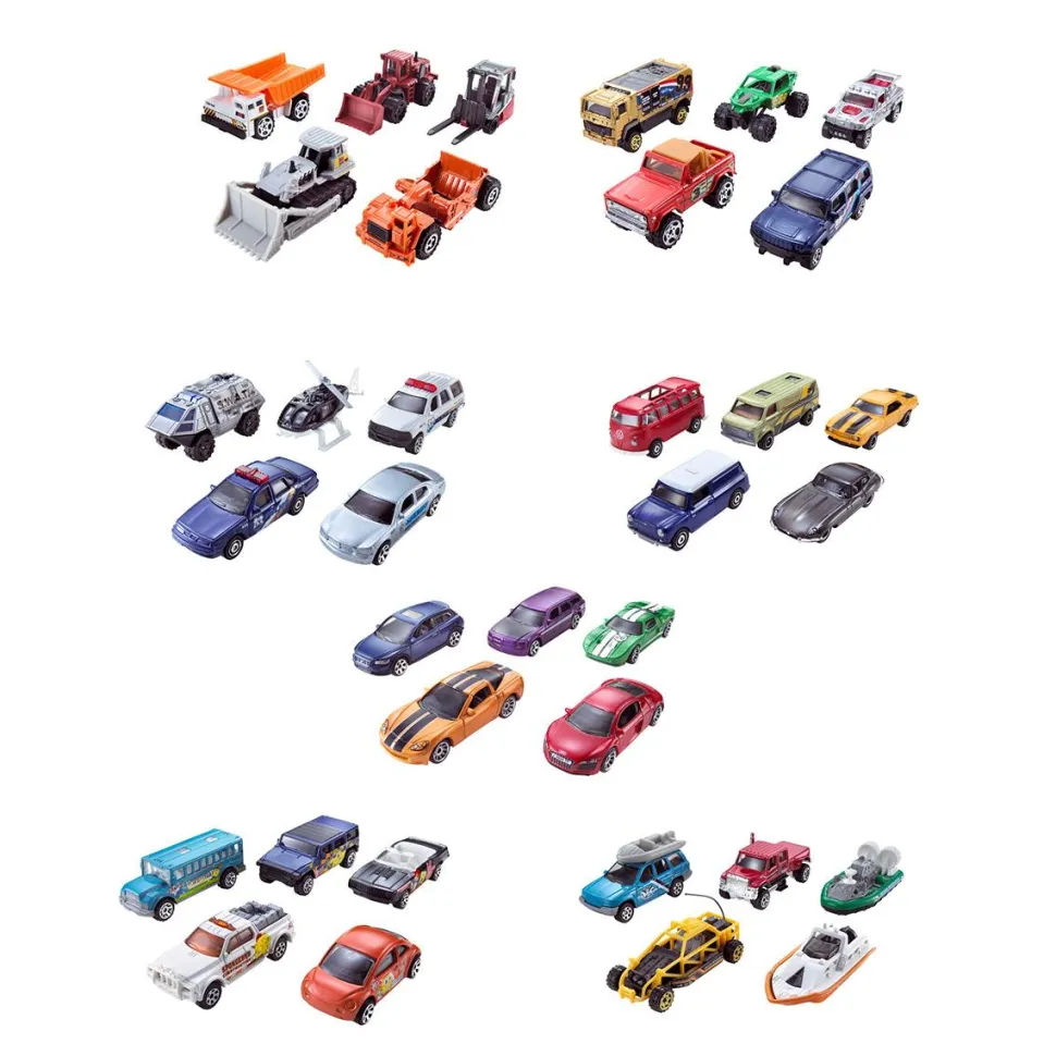 Matchbox - Pack de 5 véhicules 1:64