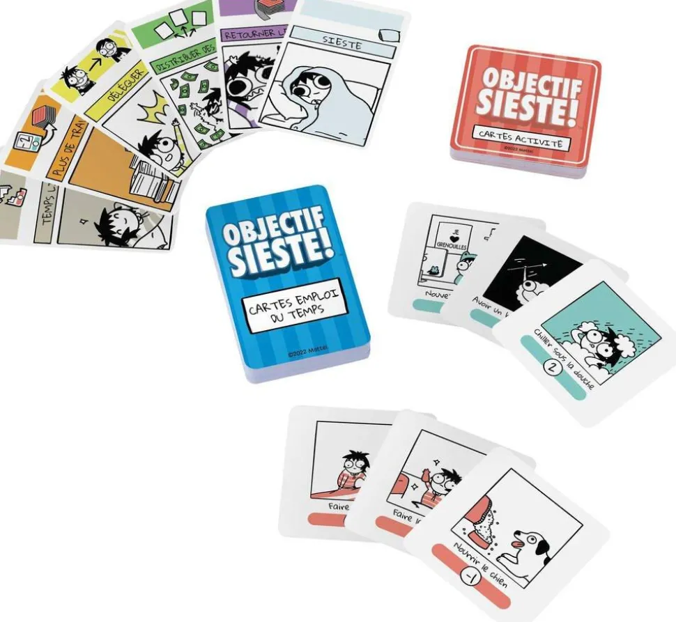 Mattel Games - Jeu De Ca Sarah Scribbles