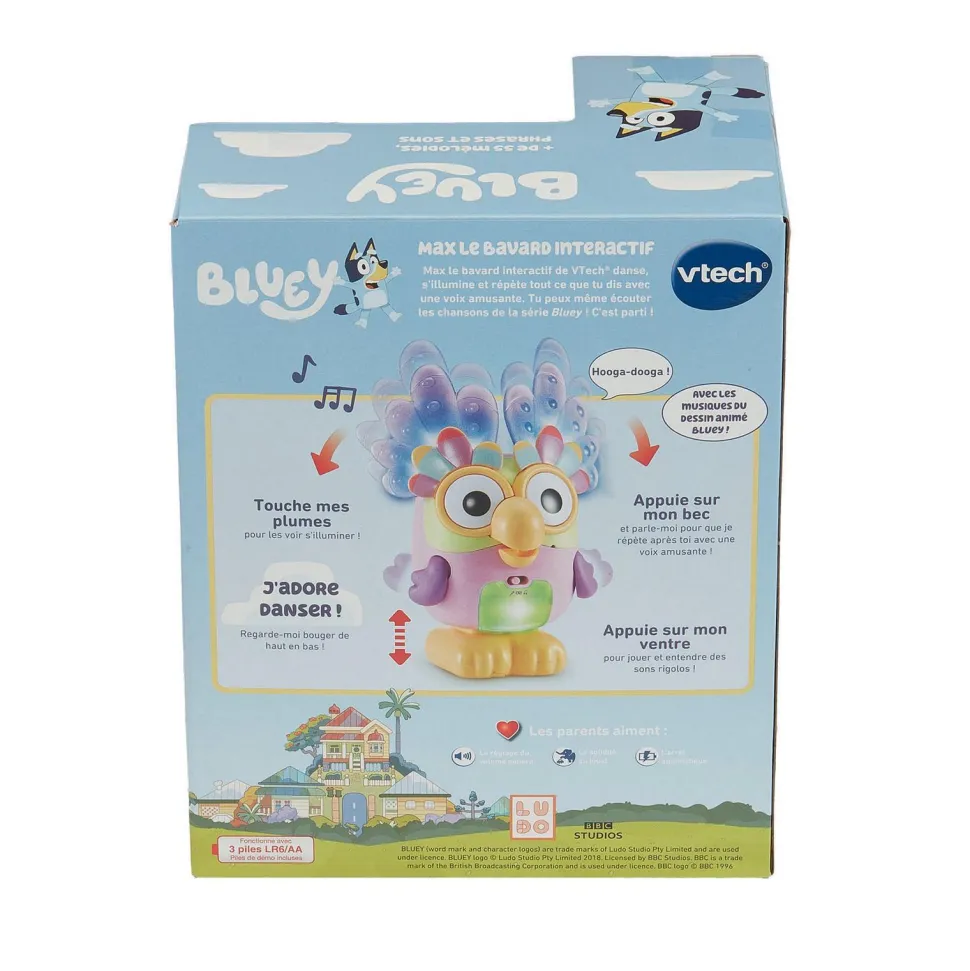 Max le bavard intéractif - le jouet préféré de Bluey