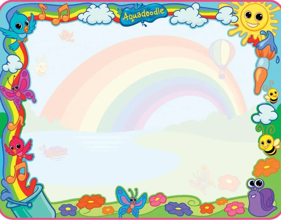 Maxi Aquadoodle Couleur Arc En Ciel Fluo - Dessin À L'eau Sans Tache
