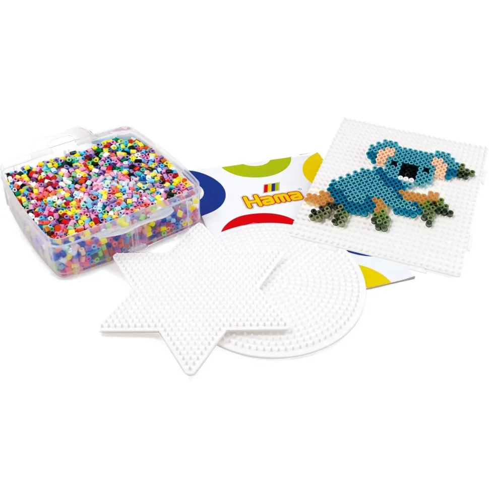 Maxi pack 7000 perles à repasser Hama