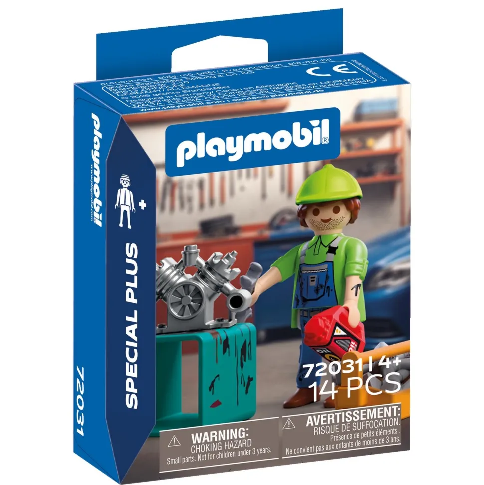 Mécanicien & outils Playmobil Spécial Plus 72031