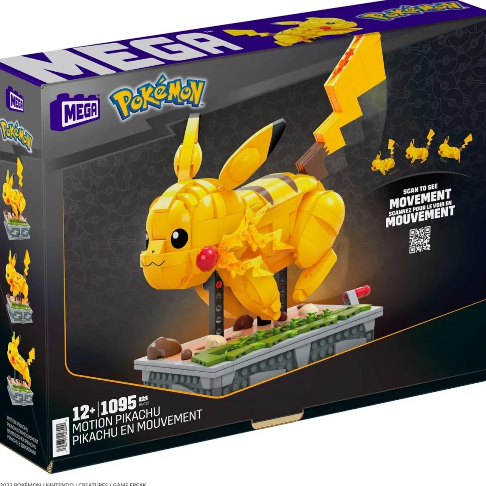 Mega Pokemon - Pikachu en mouvement