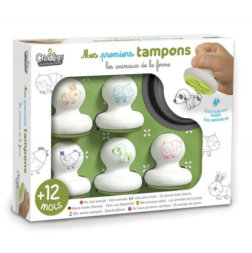 Mes premiers tampons des animaux de la ferme