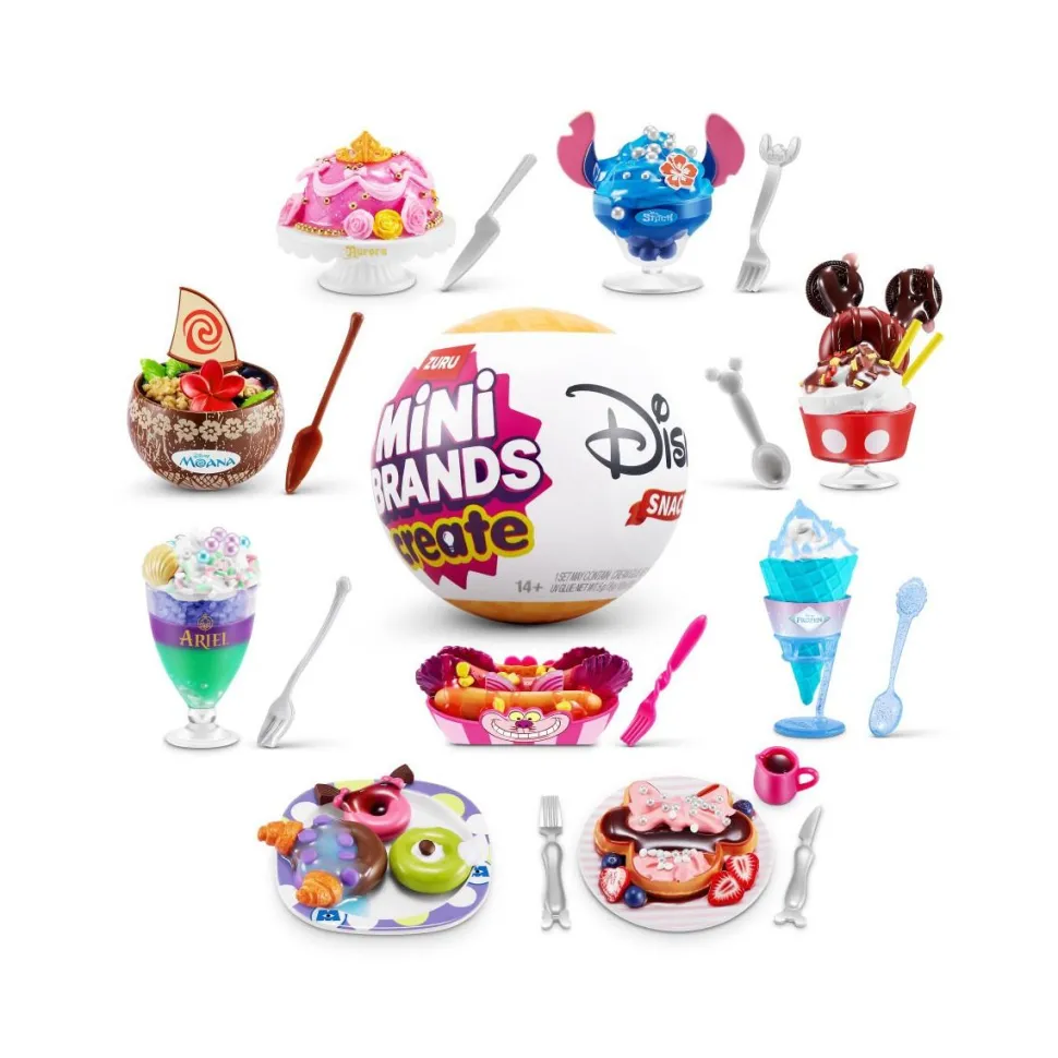Mini Brands Create Disney Snacks