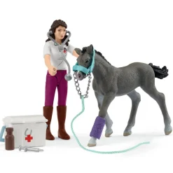 Mme kramer et son poulain - Mini monde Schleich