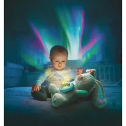 Mon lapin projecteur d'aurores boréales