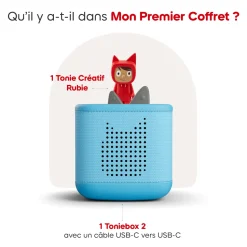 Mon premier coffret Toniebox 2 Bleu ciel