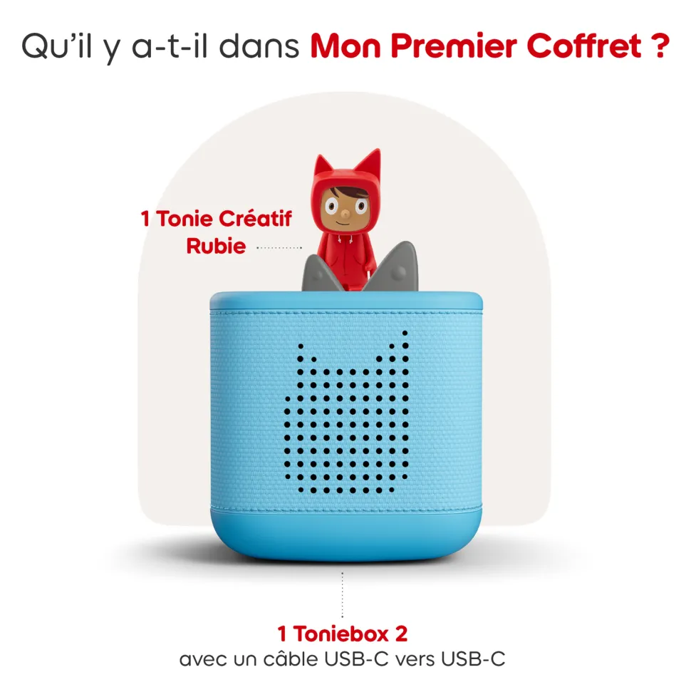 Mon premier coffret Toniebox 2 Bleu ciel