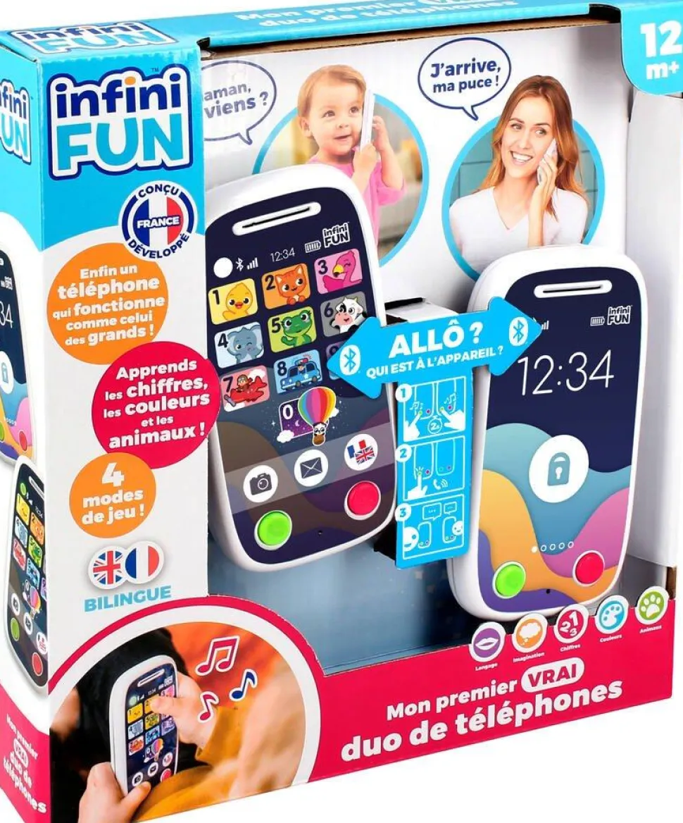 Mon premier vrai duo de téléphones Infini Fun