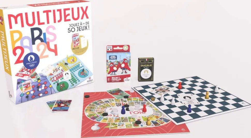Multijeux Jo Paris 2024 - Jeu De Société