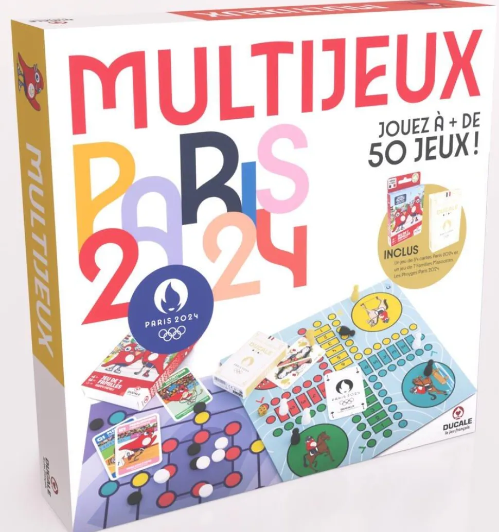 Multijeux Jo Paris 2024 - Jeu De Société
