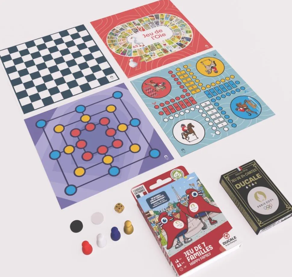 Multijeux Jo Paris 2024 - Jeu De Société